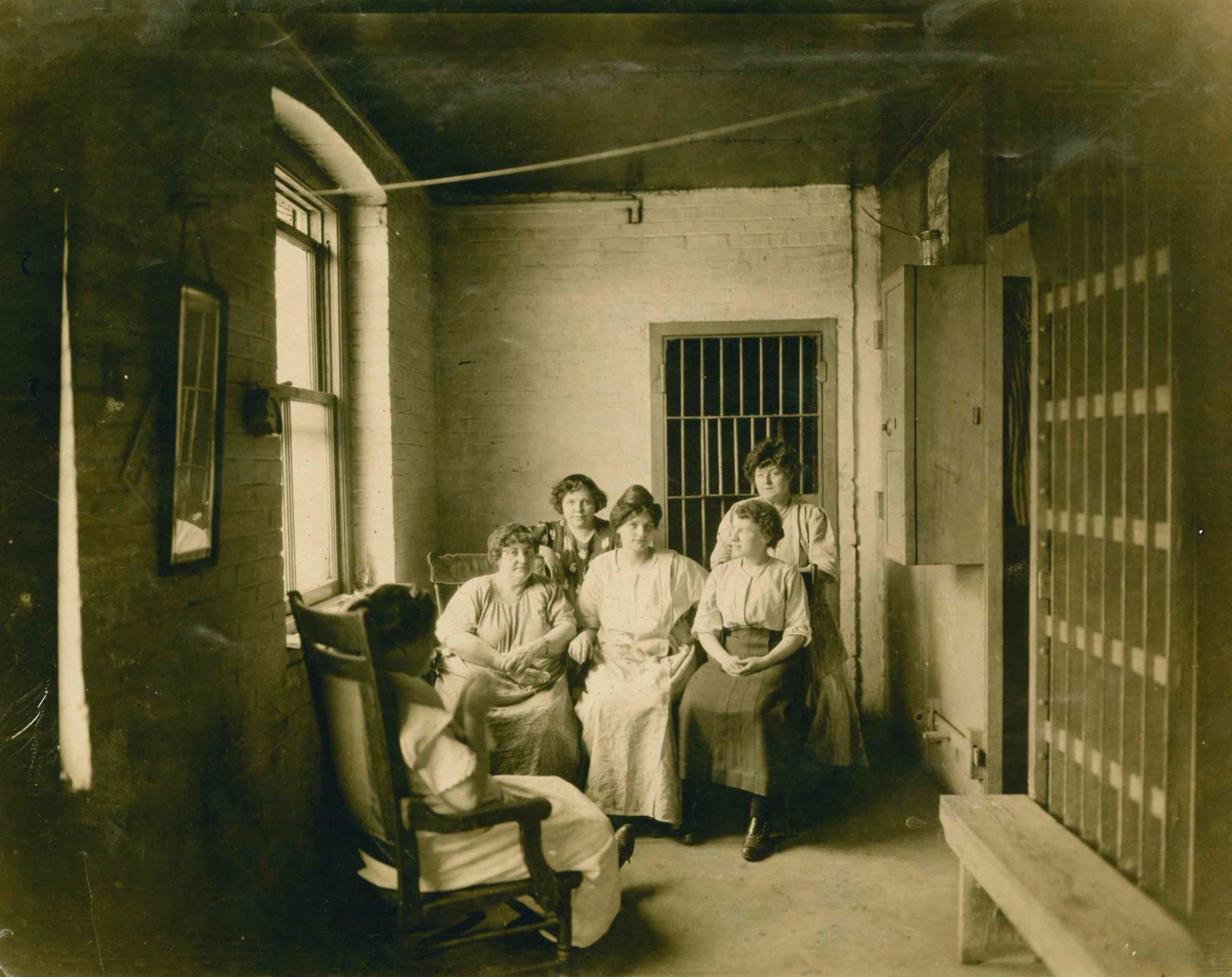 Team of jail cooks